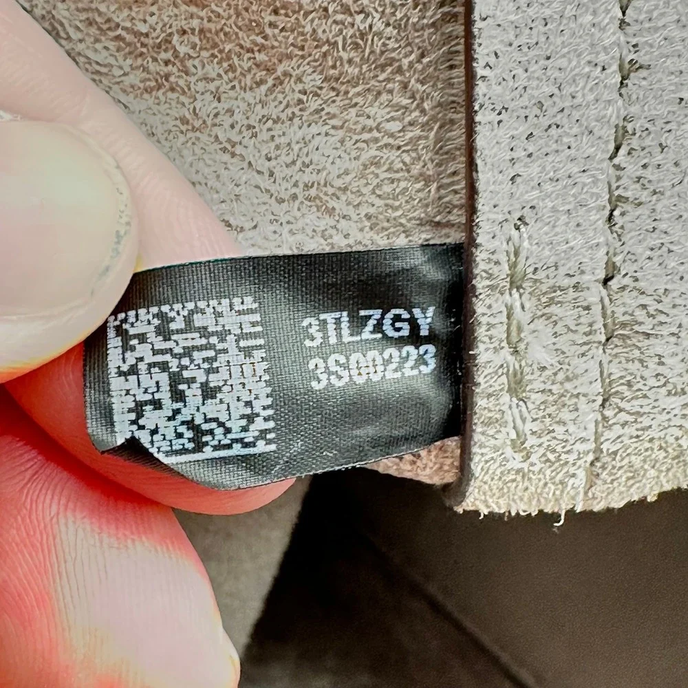 Michael Kors Junie Large Pebble Leather Tote Bag Pearl Grey - Picture 7 of 14